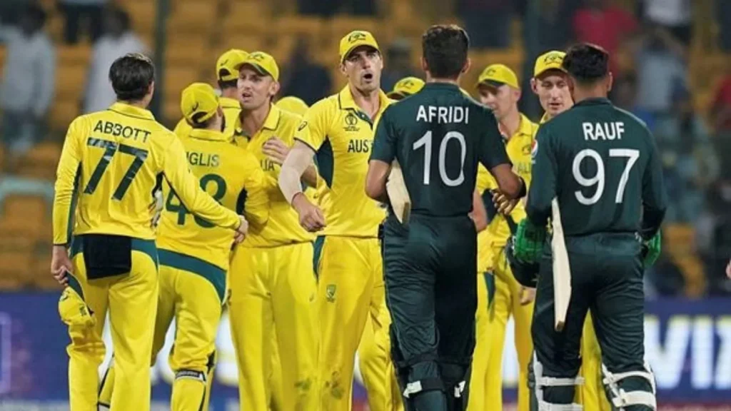 australian men's cricket team vs pakistan national cricket team match scorecard  
