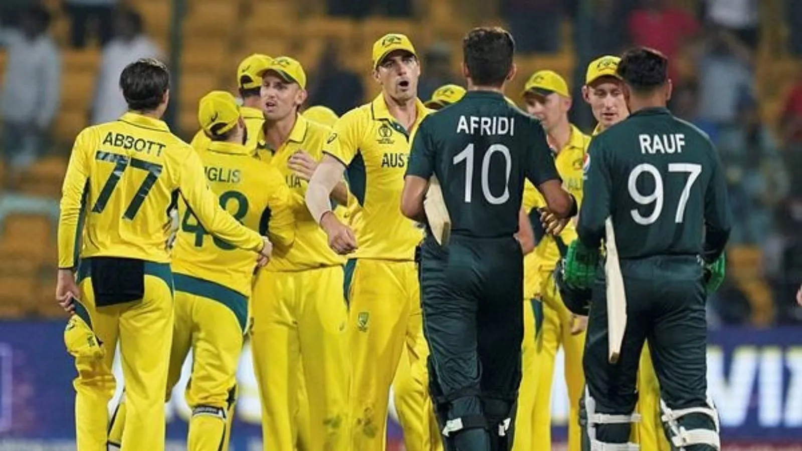 australian men's cricket team vs pakistan national cricket team match scorecard  